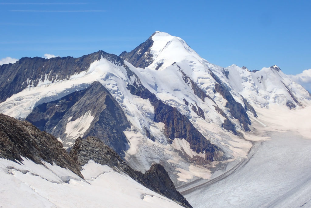 El Aletschhorn el mas alto